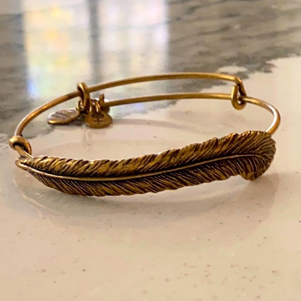 Alex and Ani Feather Bangle